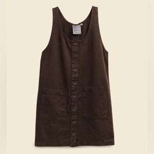 Jungmaven jumper dress in espresso brown SOLD